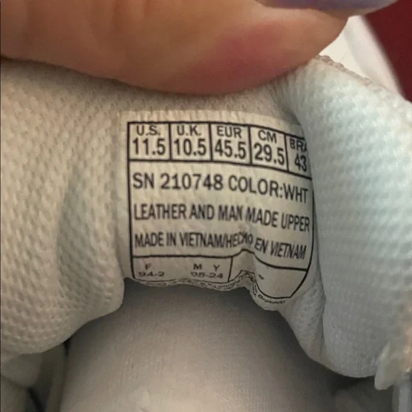 Skechers Rolling Stones Mark Nason 11.5 Mens Shoes White Palmilla RS Marquee NIB - Picture 3 of 3